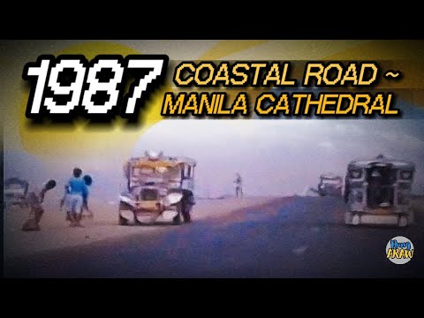 1987 COASTAL ROAD TO MANILA | 80s Life in the Philippines