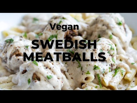 VEGAN SWEDISH MEATBALLS | EASY VEGAN MEATBALLS RECIPE - Vegan Richa Recipes