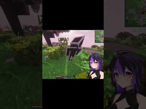 "Mewcraft Ep.1: Insane VTuber Plays Minecraft!" #smallstreamer #envtuberclip