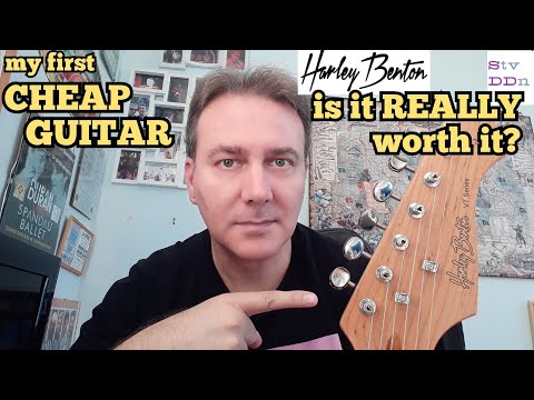 Harley Benton guitar unboxing and full review - is it REALLY worth it?My very first cheap guitar
