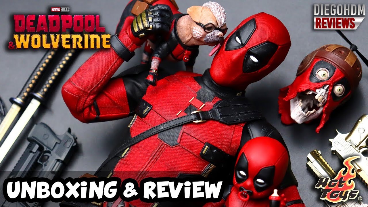 Hot Toys DEADPOOL & Wolverine Special Edition Unboxing & Review BR
