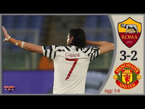 FIFA21: Roma Vs Manchester United 3-2 Agg: 5-8 Extended Highlights | UEFA EUROPA League 2nd Leg 2021