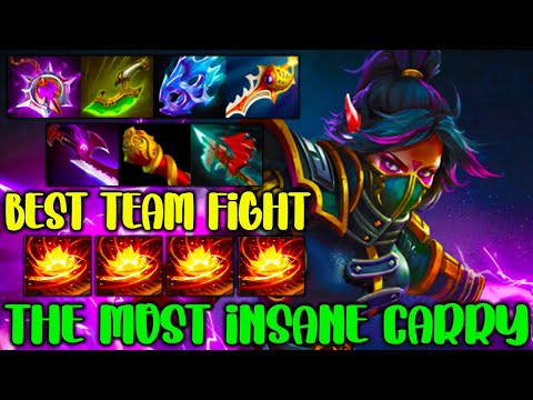 THE MONST INSANE CARRY - Templar Assassin - BEST TEAM FIGHT - DOTA 2 GAMEPLAY