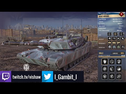 M1A2 Abrams - Top Tier Tank of Western Alliance: 17.1K Damage: WoT Console - World of Tanks Console