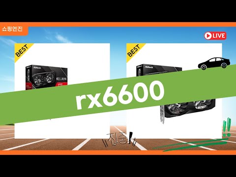 RX6600 성능 리뷰와 게임 테스트! 최고의 가성비 그래픽 카드 알아보기