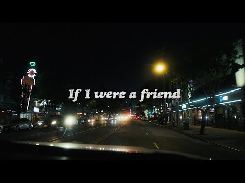 BLÜ EYES - if i were a friend (Official Lyric Video)