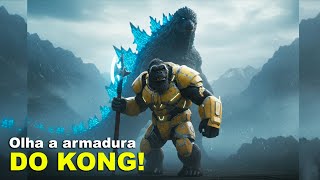 Novos vazamentos de Godzilla x Kong SuperNova | Vazou a nova armadura do Kong em Supernova