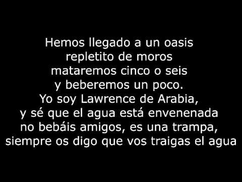 download lagu mp3 mp4 Lawrence De Arabia Hombres G Letra, download lagu Lawrence De Arabia Hombres G Letra gratis, unduh video klip Lawrence De Arabia Hombres G Letra