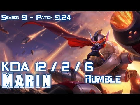 MaRin RUMBLE vs CAMILLE Top - Patch 9.24 KR Ranked