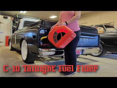 C10 Taillight Fuel Filler Install