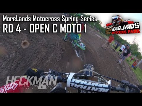 2018 Morelands Motocross Spring Series - Rd4 OPEN C Moto 1 - On-Board
