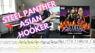 Asian Hooker - Steel Panther - Guitar Solo with Tabs