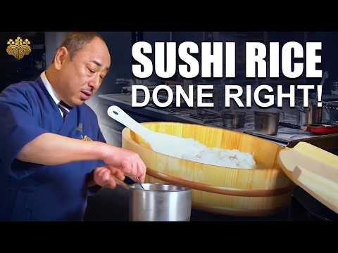 The SECRET to authentic sushi rice! Which rice to use, perfect ratios, and one trick you CAN'T SKIP!