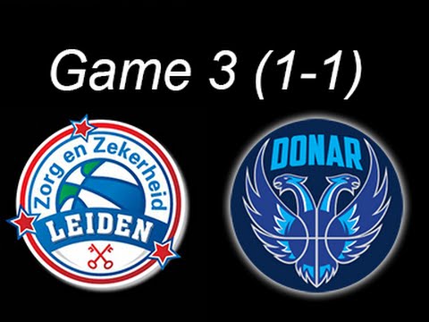 Zorg en Zekerheid Leiden - Donar Groningen, game 3 (5 mei 2016)