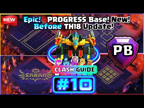 New! TH17 Progress Base and Showcase Base with Link! COC TH17 Funny Troll Base 2025 [Before TH18]