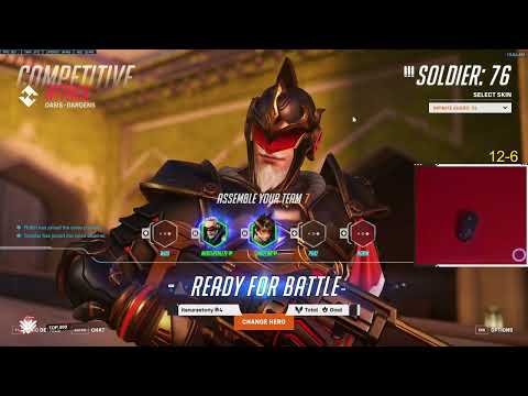 WHAT TOP 500 SOLDIER 76 LOOKS LIKE IN OW 2! Gale Soldier 76 Overwatch 2 Season 4