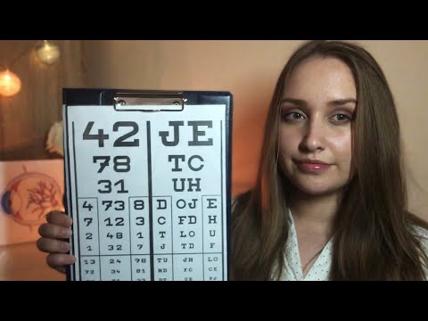 Kis betűk a látás tesztelésére