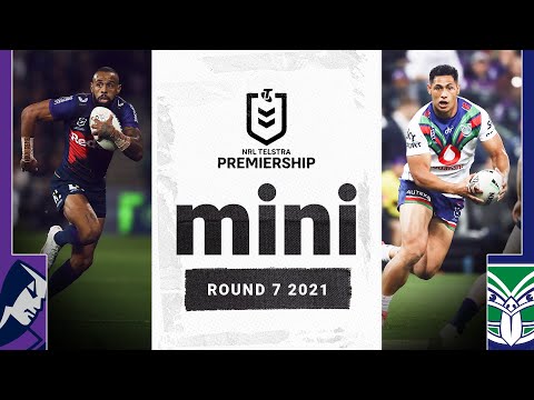 Reece Walsh makes NRL debut as Warriors face Storm on Anzac Day | Match Mini | Round 7, 2021 | NRL