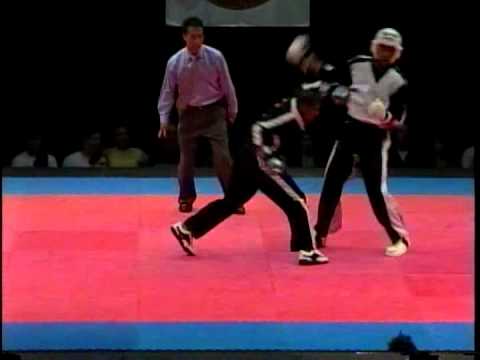 Elias Lemon vs Jason Bourelly 2006 Diamond Nationals Karate Tournament