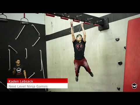 Next Level Ninja Games 2nd place run