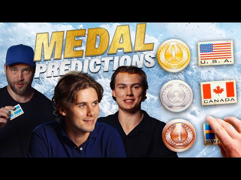 USA vs. Canada? 🥇 NHL Players Predict Olympic Hockey Medals | Milano Cortina 2026
