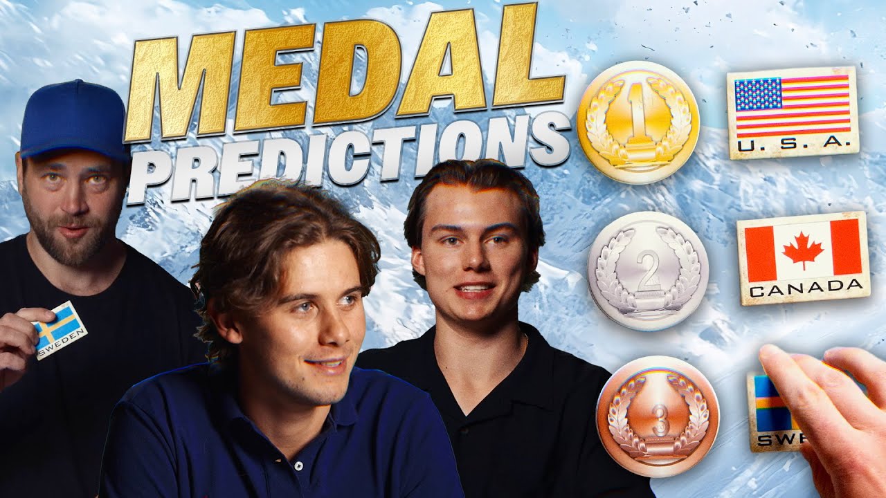 USA vs. Canada? 🥇 NHL Players Predict Olympic Hockey Medals | Milano Cortina 2026