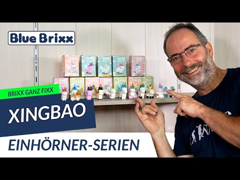 Einhörner Serie 2 - Set aus sechs verschiedenen Figuren