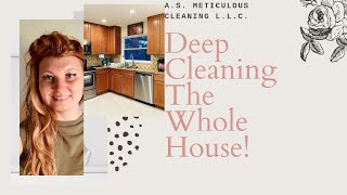 Deep Cleaning The Whole House/ CLEANING MOTIVATION!