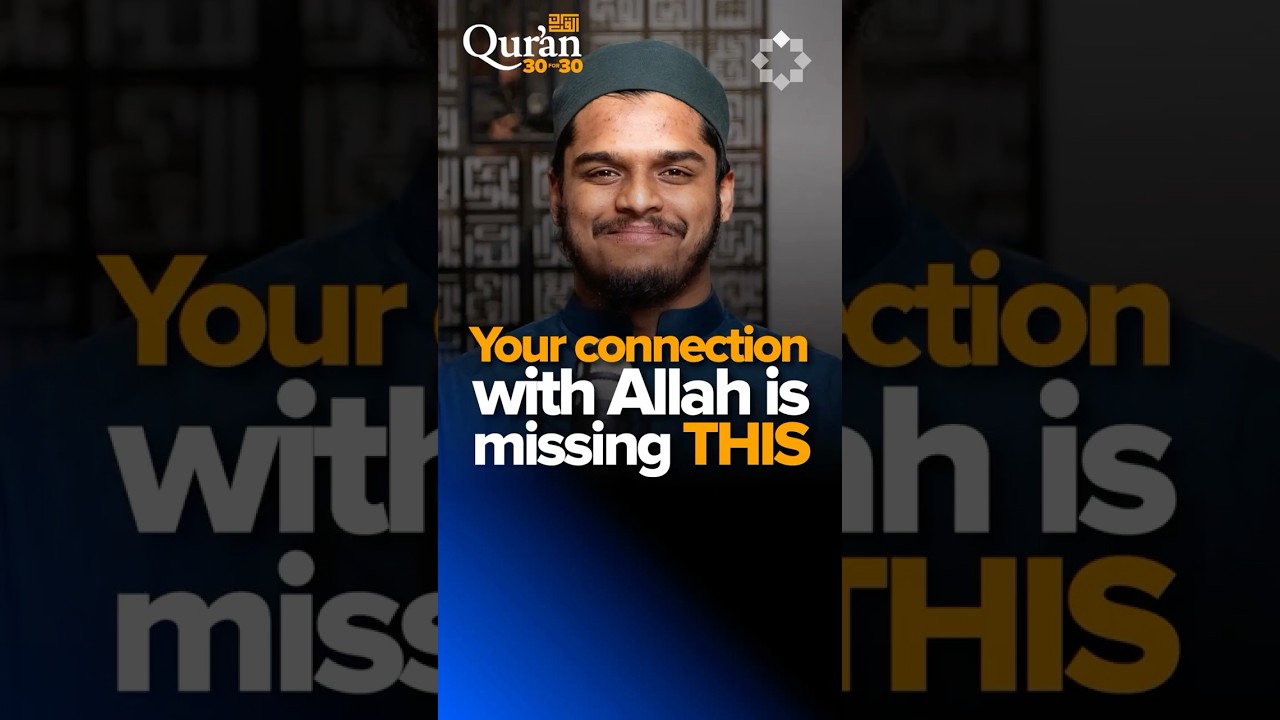 Your Connection With Allah Is Missing This | Sh. Hisham Abu Yusuf