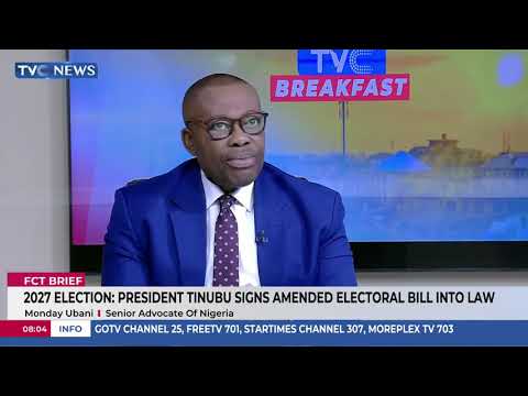 Electronic Transmission of Election Results Explained M O Ubani SAN