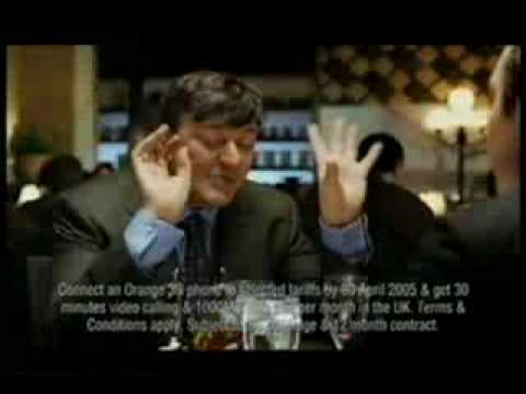 Stephen Fry Orange 3G advert