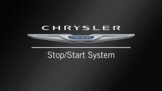 Stop/Start System | How To | 2020 Chrysler Pacifica