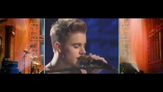 Justin Bieber- &quot; As Long As You Love Me Live &quot;on SNL (2013)