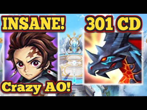 301 Crit DMG Zaiross With Dark Tanjiro Offence IS INSANE!!! - Summoners War