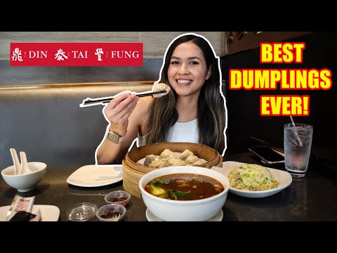 DIN TAI FUNG tem os MELHORES bolinhos taiwaneses do mundo!