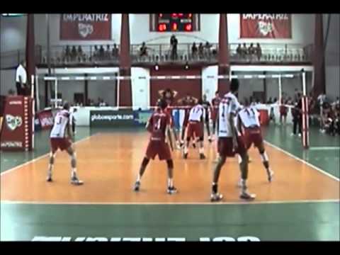 Leonardo Dall Agnol #3  Superliga Brazil 12/13  Attack/Reception/Service