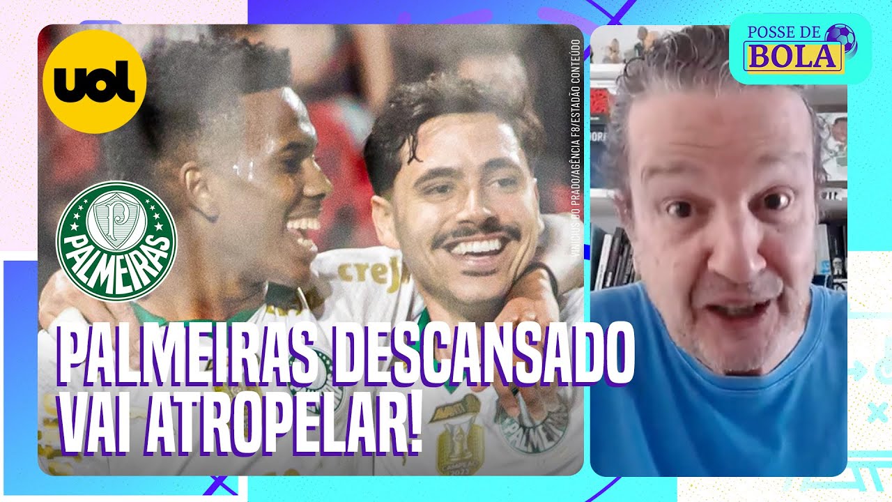 PALMEIRAS DESCANSADO, VAI ATROPELAR! É O PRINCIPAL CANDIDATO AO BRASILEIRO!, CRAVA JUCA KFOURI