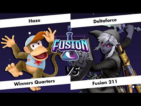 Fusion # 211 - Haze (Diddy Kong) vs Deltaforce (Link) - Winners Quarter-Finals