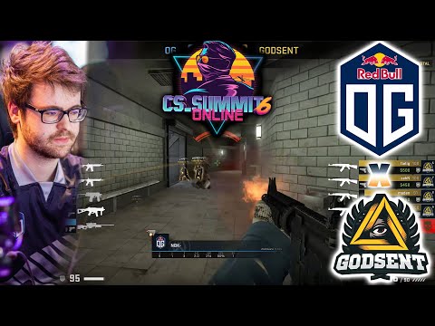 🇪🇺 OG NBK vs 🇪🇺 GODSENT OVERPASS POV HIGHLIGHTS - cs summit 6