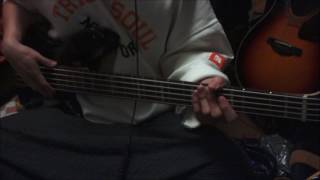 Knew day/(K)NoW NAME（灰と幻想のグリムガルOP） ベース弾いてみた