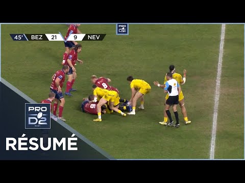 PRO D2 - Résumé AS Béziers Hérault-USON Nevers: 32-32 - J21 - Saison 2022/2023