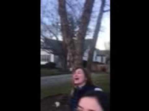 Matthew's neighbors wish him a Happy Birthday during the Corona Virus quarantine