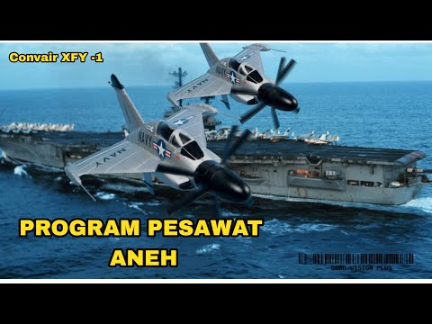 UNIQUE AIRCRAFT CONVAIR   XFY  1 POGO PROGRAM