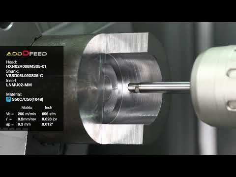 Demonstration #12 - High feed machining (Φ8 mm)