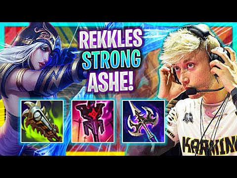 REKKLES IS SO STRONG WITH ASHE! | FNC Rekkles Plays Ashe Support vs Heimerdinger! | Season 2023