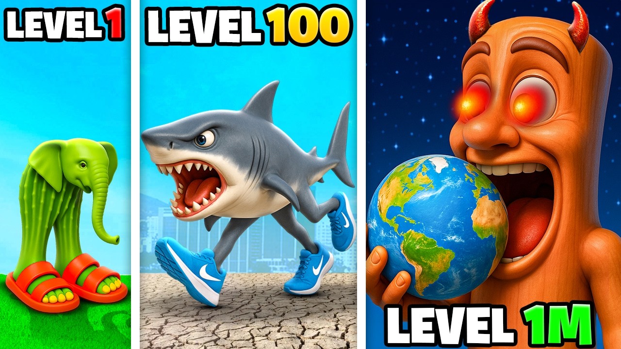 Level 1 To 1,000,000 BRAINROT In GTA 5!