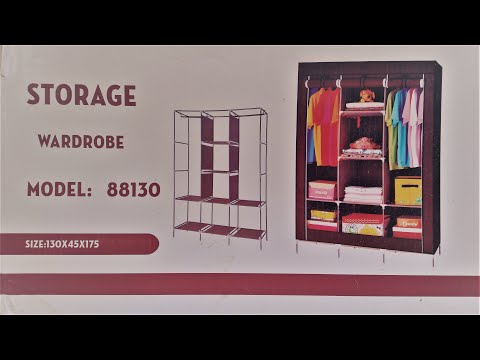 Storage Wardrobe 88130 'Follow the assembly steps'