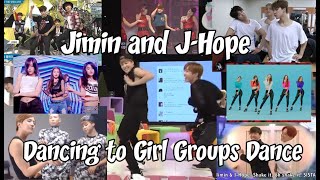 Download lagu BTS Jimin and J-Hope Dancing to Girl Groups Dance mp3