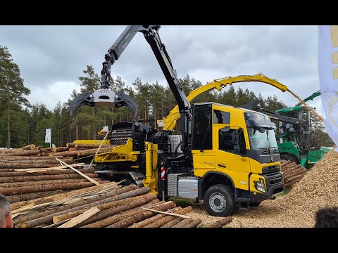 Video bij:Vakbeurs voor houtvervoerders: Elmia Wood 2022