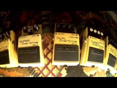 BOSS OverDrives on Bass   OD-1, SD-1, SD-2, OD-2R, ODB-3, OD-3, OS-2, OD-1x